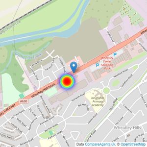 Taylor Wimpey listings heatmap