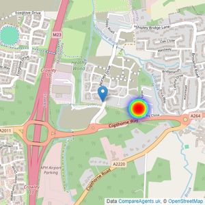 Taylor Wimpey listings heatmap