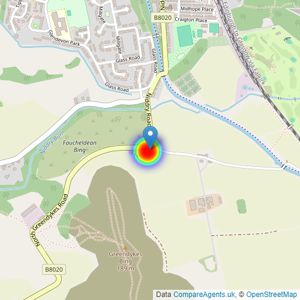 Taylor Wimpey listings heatmap