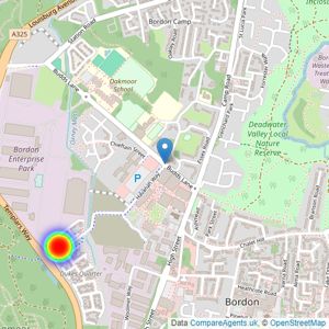 Taylor Wimpey listings heatmap