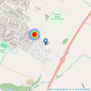 Taylor Wimpey listings heatmap