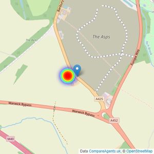 Taylor Wimpey listings heatmap