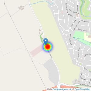 Taylor Wimpey listings heatmap