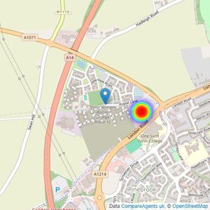 Taylor Wimpey listings heatmap