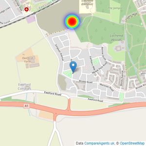 Taylor Wimpey listings heatmap