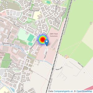 Taylor Wimpey listings heatmap