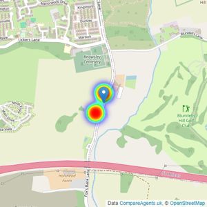 Taylor Wimpey listings heatmap