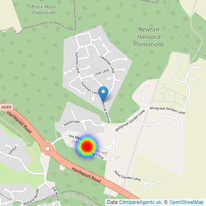 Taylor Wimpey listings heatmap