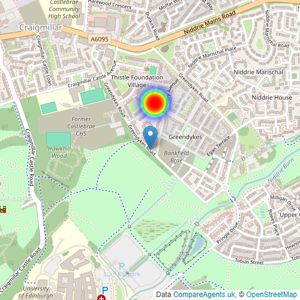 Taylor Wimpey listings heatmap