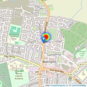 Taylor Wimpey listings heatmap