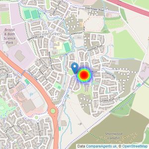 Taylor Wimpey listings heatmap