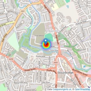 Taylor Wimpey listings heatmap