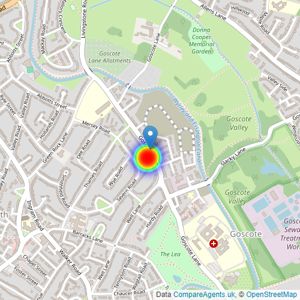 Taylor Wimpey listings heatmap