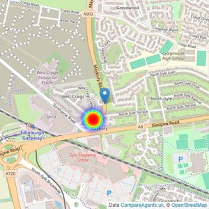 Taylor Wimpey listings heatmap