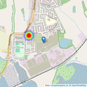 Taylor Wimpey listings heatmap