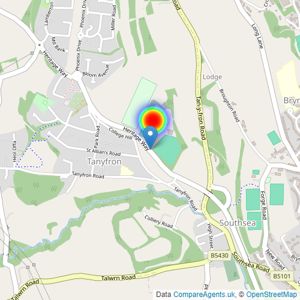 Taylor Wimpey listings heatmap