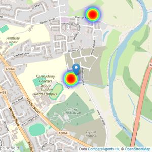 Taylor Wimpey listings heatmap