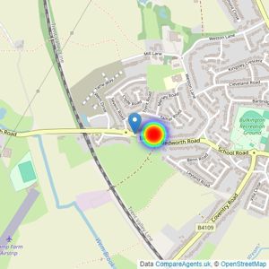 Taylor Wimpey listings heatmap