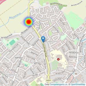 Taylor Wimpey listings heatmap