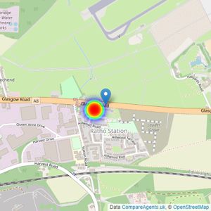 Taylor Wimpey listings heatmap