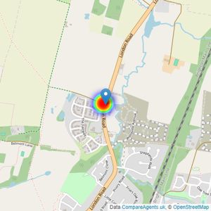 Taylor Wimpey listings heatmap