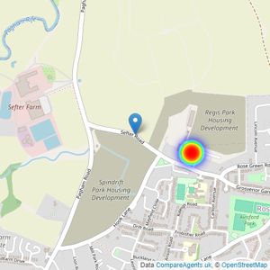 Taylor Wimpey listings heatmap