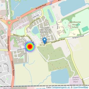 Taylor Wimpey listings heatmap