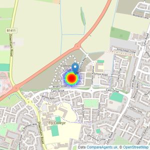 Taylor Wimpey listings heatmap