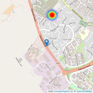 Taylor Wimpey listings heatmap