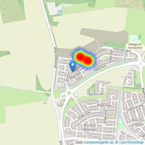 Taylor Wimpey listings heatmap