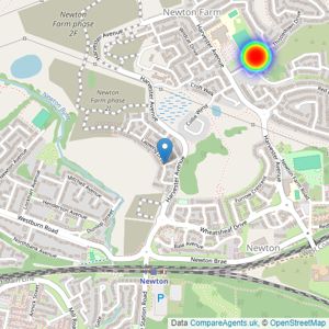 Taylor Wimpey listings heatmap