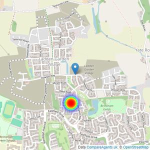 Taylor Wimpey listings heatmap