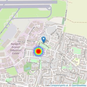 Taylor Wimpey listings heatmap