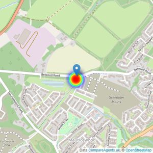 Taylor Wimpey listings heatmap