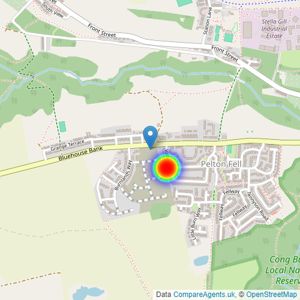 Taylor Wimpey listings heatmap