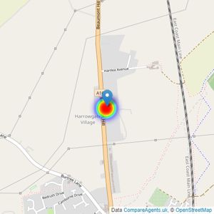 Taylor Wimpey listings heatmap