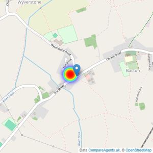 Taylor Wimpey listings heatmap