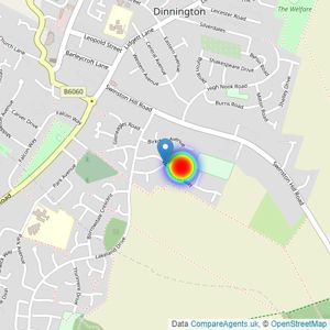 Taylor Wimpey listings heatmap