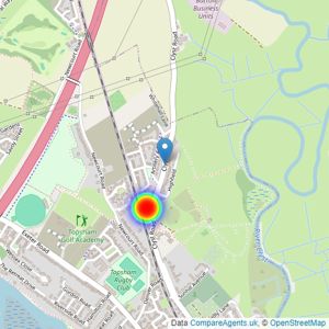 Taylor Wimpey listings heatmap