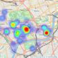 Tedworth Property Limited - London listings heatmap