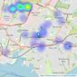 Thacker & Revitt - Poole listings heatmap