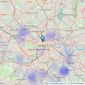 The Agency UK - Covering Nationwide listings heatmap