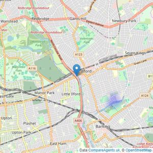 The Bearded Agents - East London listings heatmap