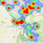 The Frost Partnership - Chesham listings heatmap