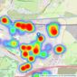 The Frost Partnership - Langley listings heatmap