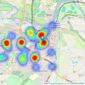 The Frost Partnership - Windsor listings heatmap