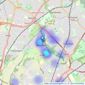 The Local Agent Limited - Epsom listings heatmap