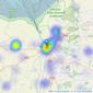 The Norfolk Agents - Kings Lynn listings heatmap