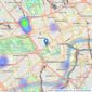 The Private Realtor - London listings heatmap