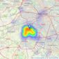 The Property Man - Sale listings heatmap